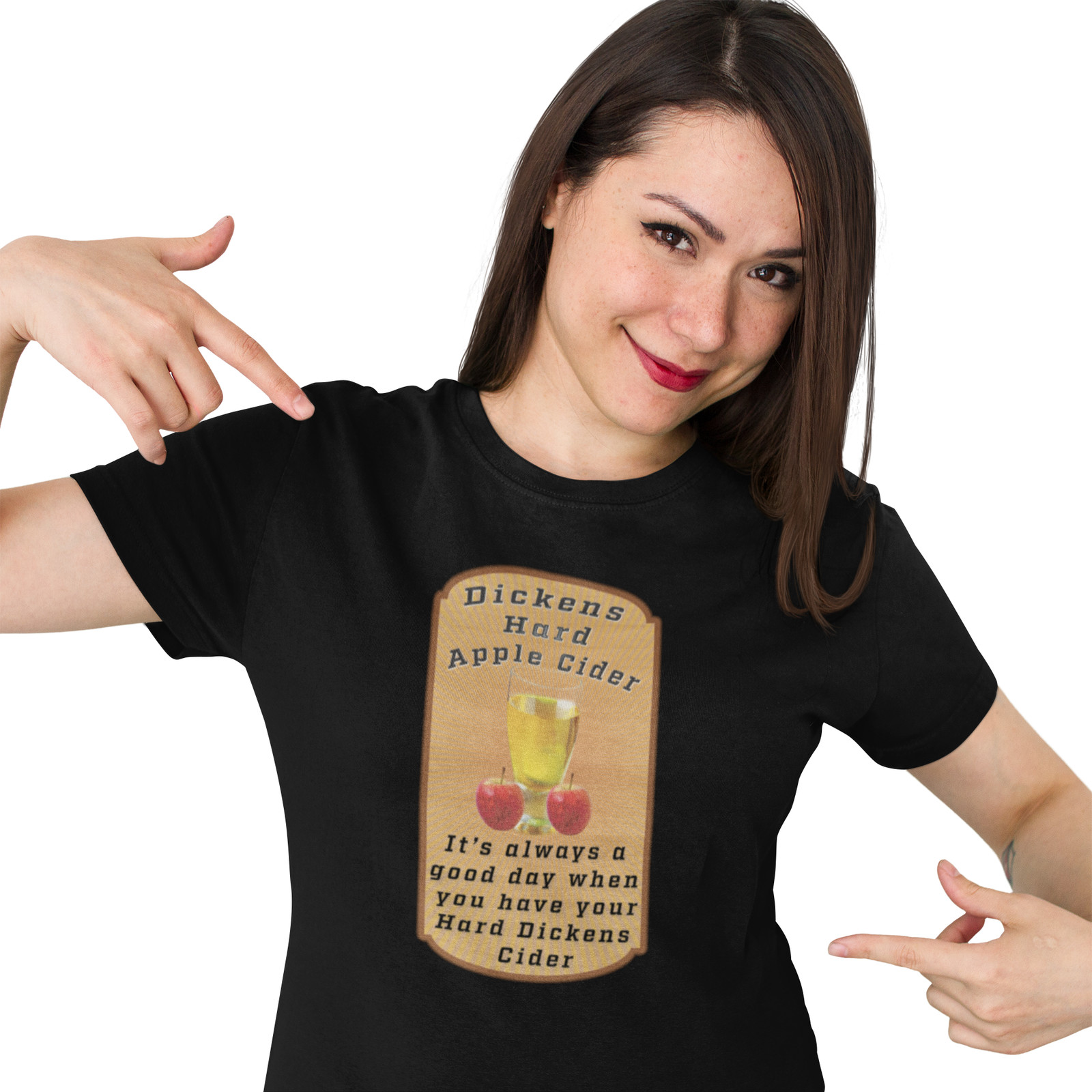 Dickens Hard Apple Cider. Funny sarcastic raunchy gift for him dad her friend gallery