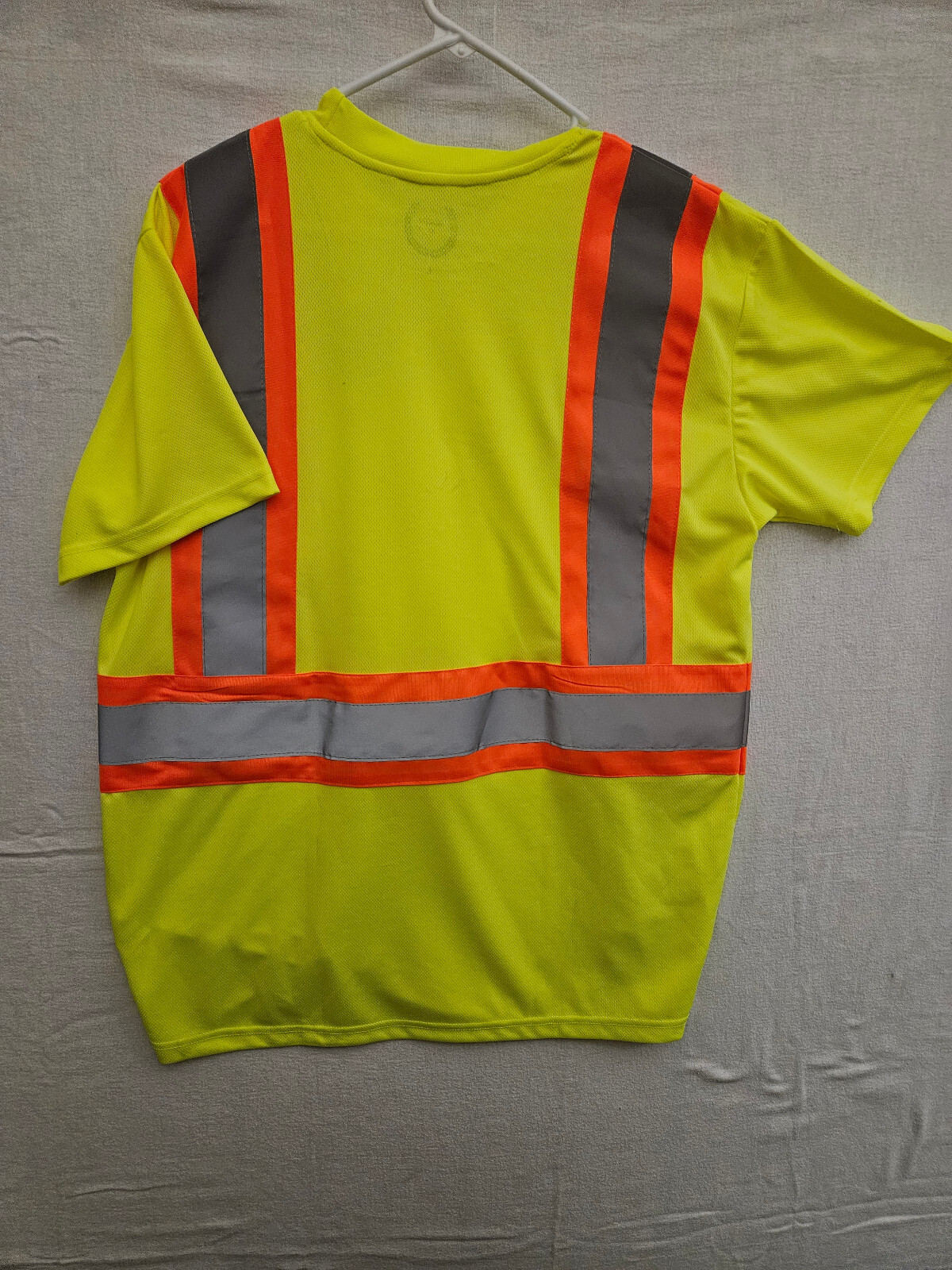 North 15 HIVIS Workwear Large Safety Pocket T-Shirt A=20" B=29" Shirt ANSI 2 gallery