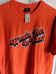 American Eagle Men’s AE Outfitters 100% Cotton T-Shirt Orange Size L