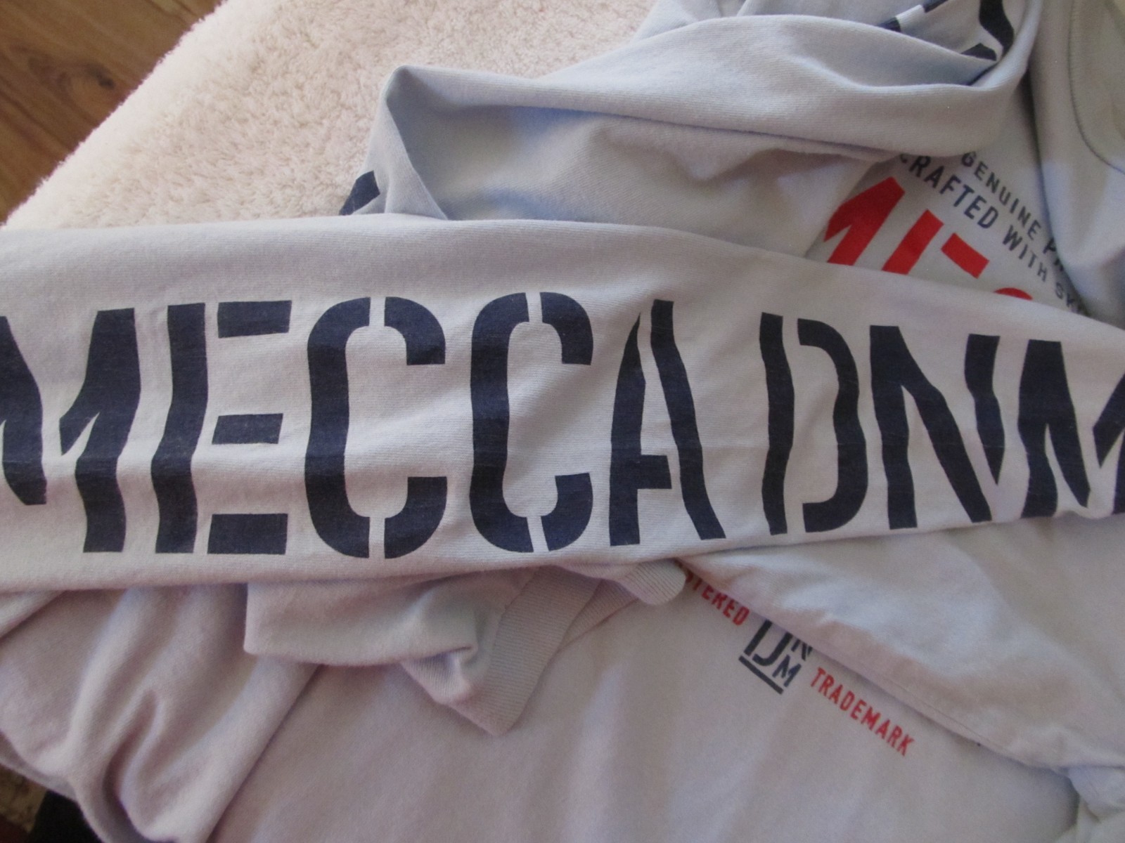 VTG Mecca Dnm Long Sleeve T-Shirt Men’s XL Hip Hop Streetwear USA Made gallery