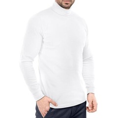 Men’s Turtleneck Pullover Slim Fit T-Shirts Long Sleeve Jumper Casual Warm Top
