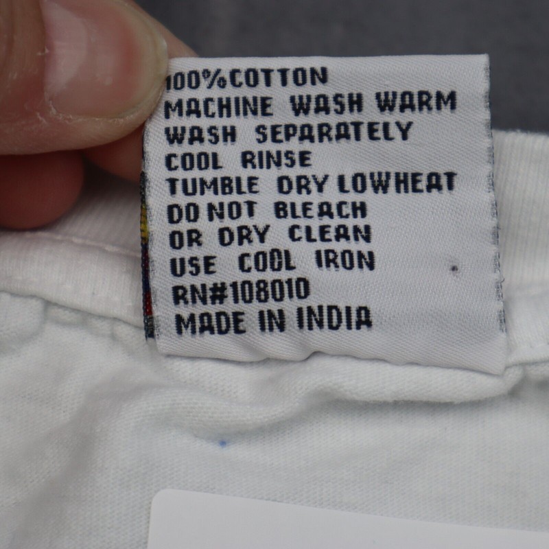 IBS International Basic Source Shirt Mens 4XL White Graphic Real Recognize Real gallery