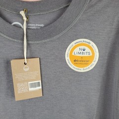 No Limbits Adaptive Sensory Friendly T Shirt Mens Medium Gray Everyday Wear