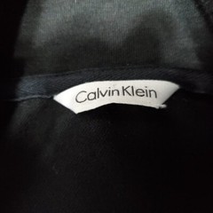 Calvin Klein Mens Pullover Shirt S? Black 1/4 Zip Lightweight Long Sleeve K20