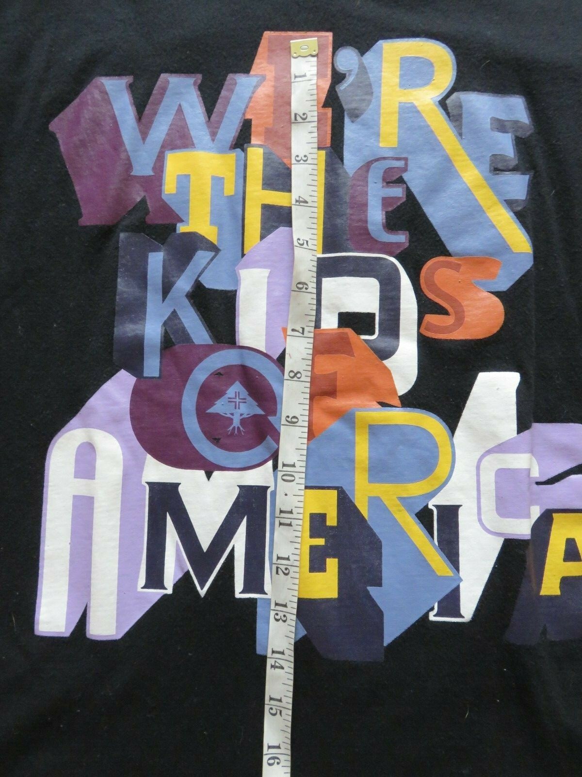 LRG Lifted Research Group Graphic Black T Shirt We Are The Kids Of America L gallery