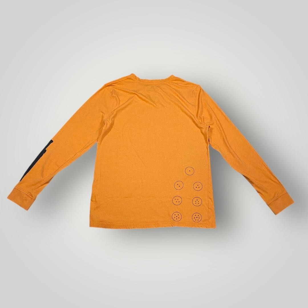 Dragon Ball Z Goku Shirt Adult Small Orange Long Sleeve Graphic Anime Tee gallery