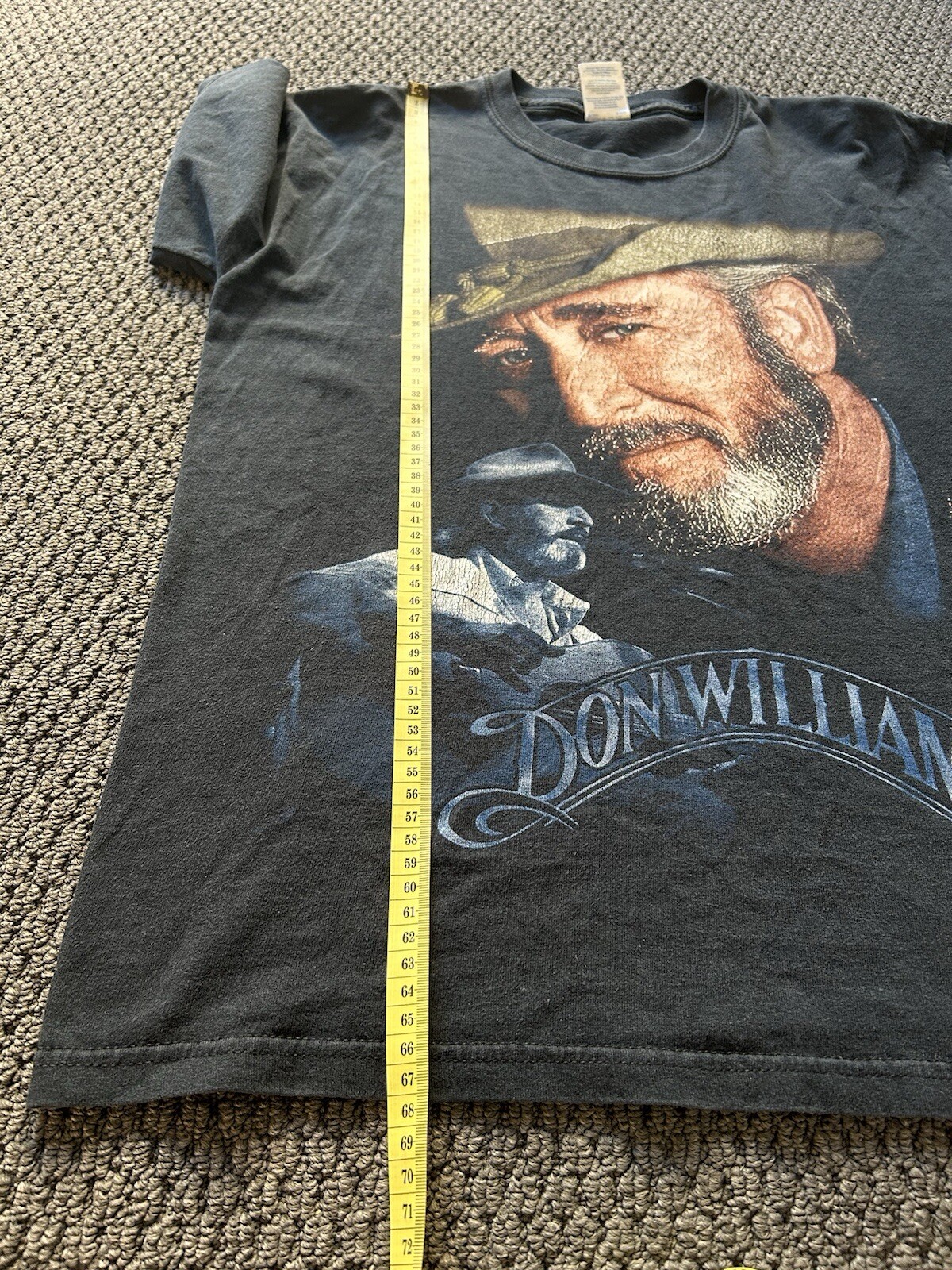 Don Williams Gentle Giant Tour Size M Men’s 90's Country Music T Shirt Vintage gallery