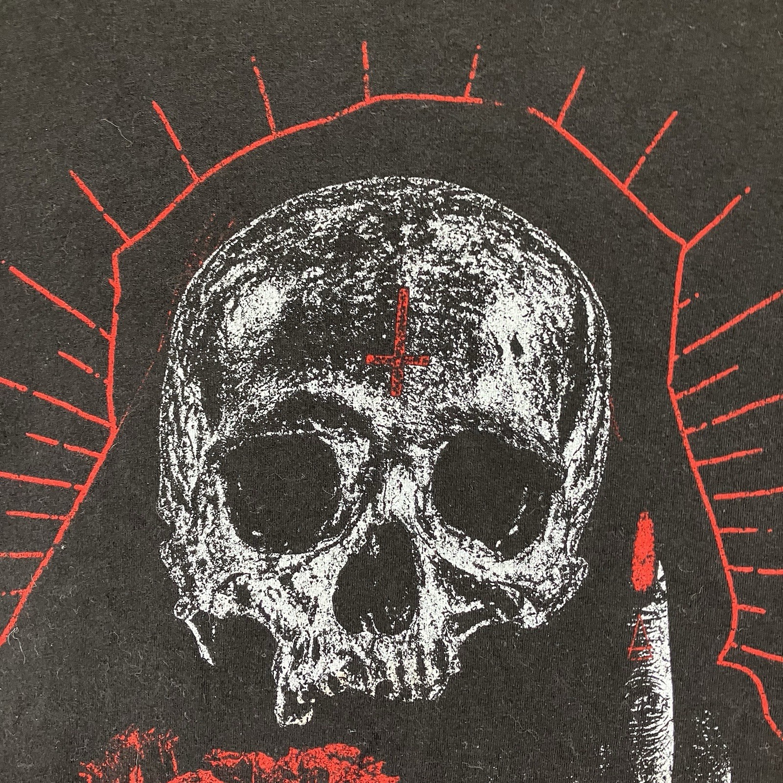 Black Craft Cult T Shirt Mens 2XL SEE YOU IN HELL Middle Finger Hugs & Kisses gallery
