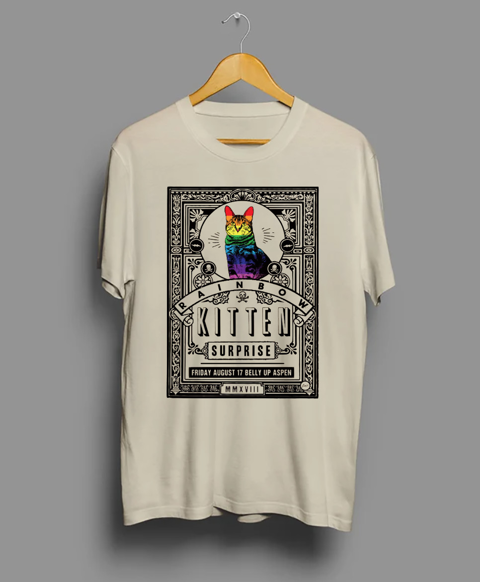 NEW Rainbow Kitten Surprise 2018 Poster Sand T Shirt All Size S to 5XL BB803