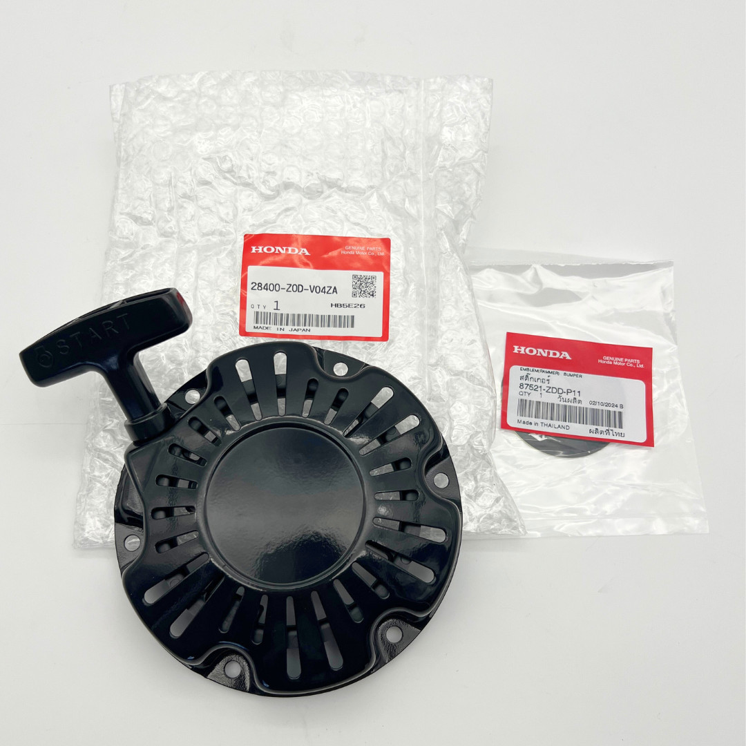 Genuine HONDA 28400-Z0D-V04ZA Recoil Starter GX100 GX100RT GX100U with Emblem