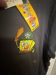 Aéropostale x Nickelodeon SpongeBob SquarePants Pirate Embroidered Tee