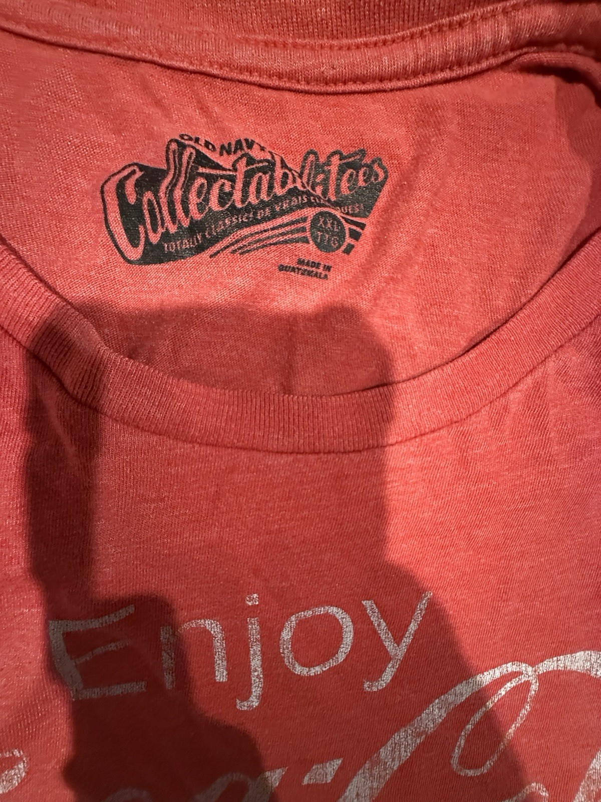 Coca Cola Enjoy Coca Cola Graphic T Shirt Mens XXL Red Old Navy Collectabilitees gallery