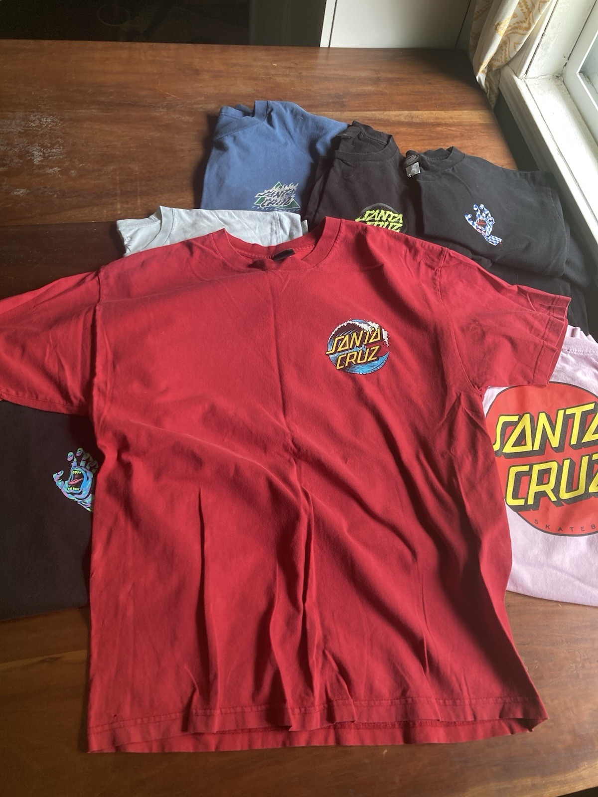 Lot of 10 Santa Cruz Skateboards T Shirt XL Large Vintage Modern Cotton Hosoi gallery