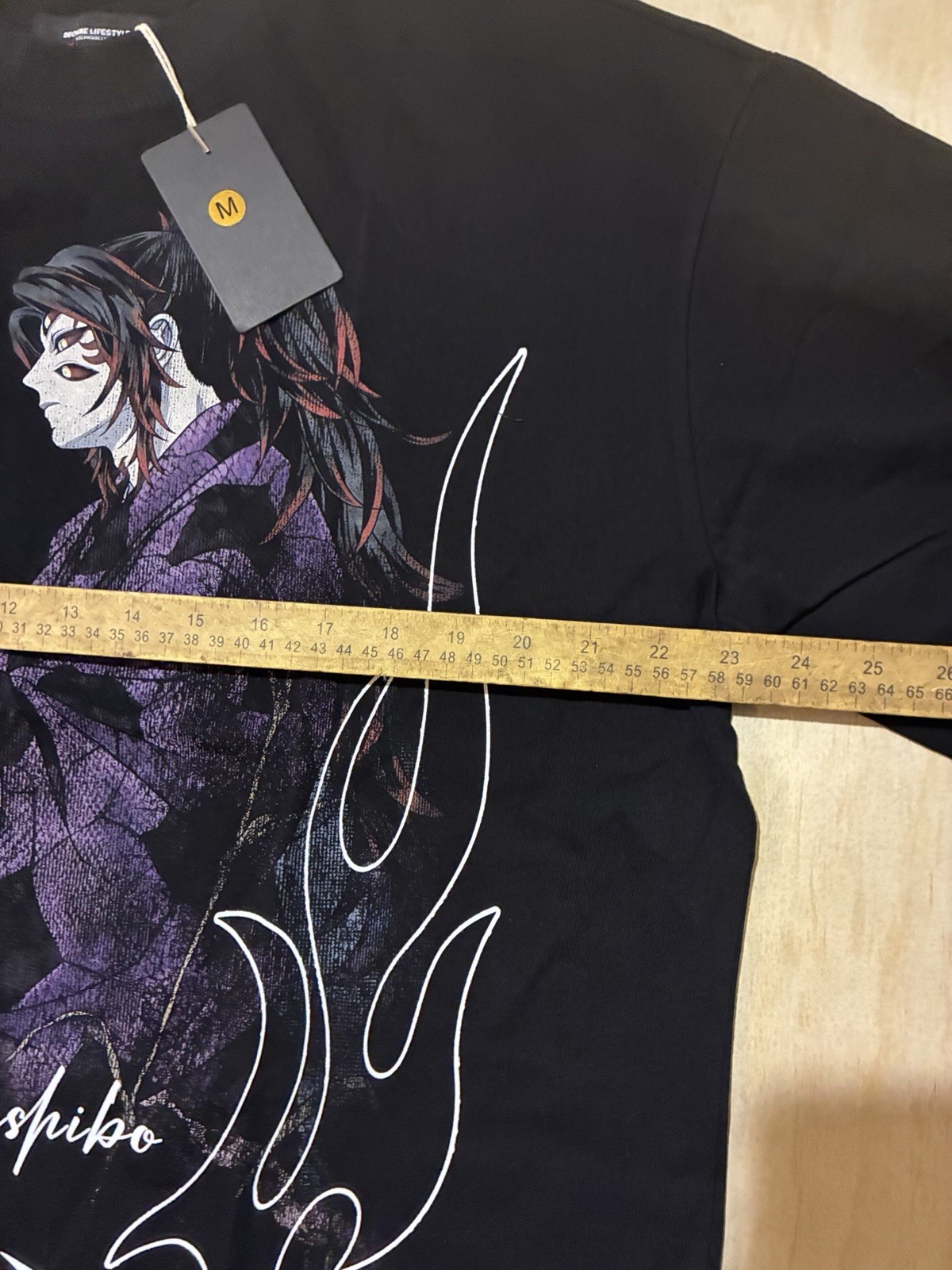 Dechire Demon Slayer Kokushibo Graphic Tee - Oversized Size M gallery