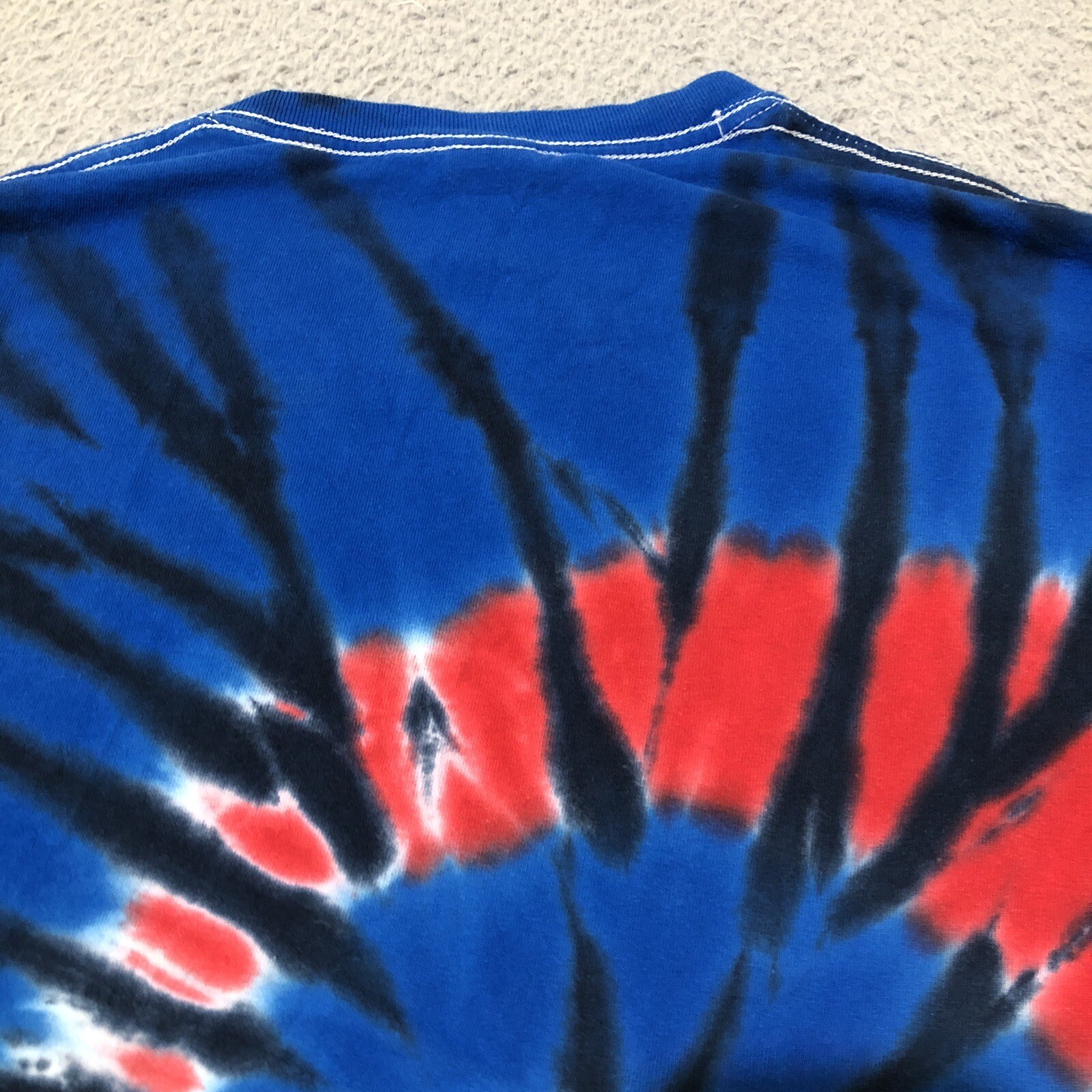 Colortone 'Merica T-Shirt Mens XL Red White Blue Tie Dye Patriotic T gallery