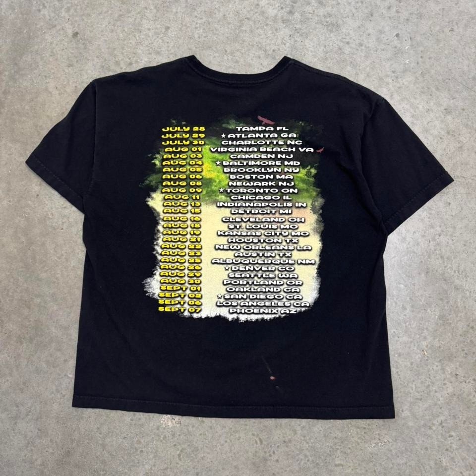 2023 Lil Durk T-shirt Almost Healed Tour Chicago OTF Drill Rap Black Mens XXL gallery