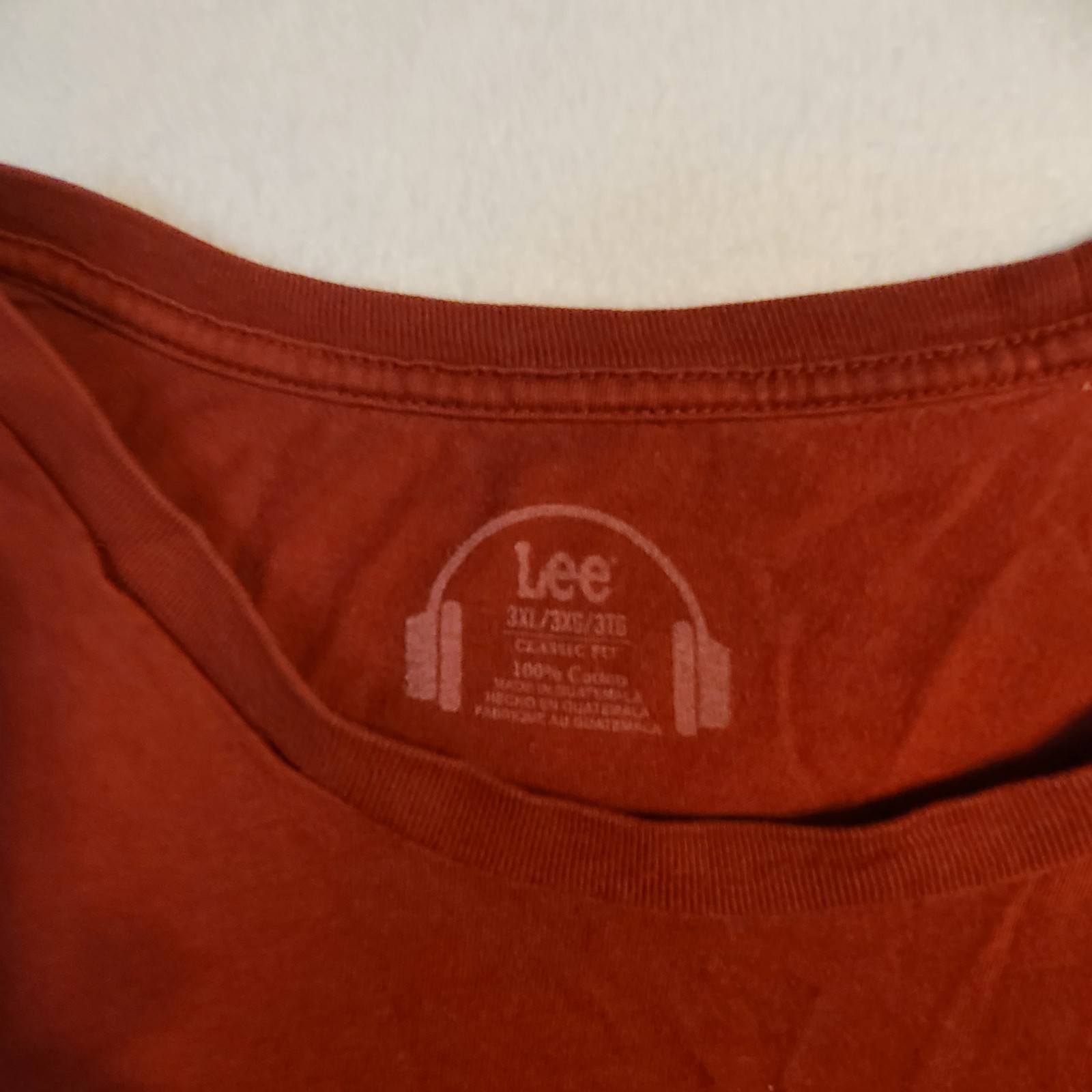 Vintage Lee Red Tiger 3XL Graphic Logo T-Shirt Crew Neck Short Sleeve Tagless gallery