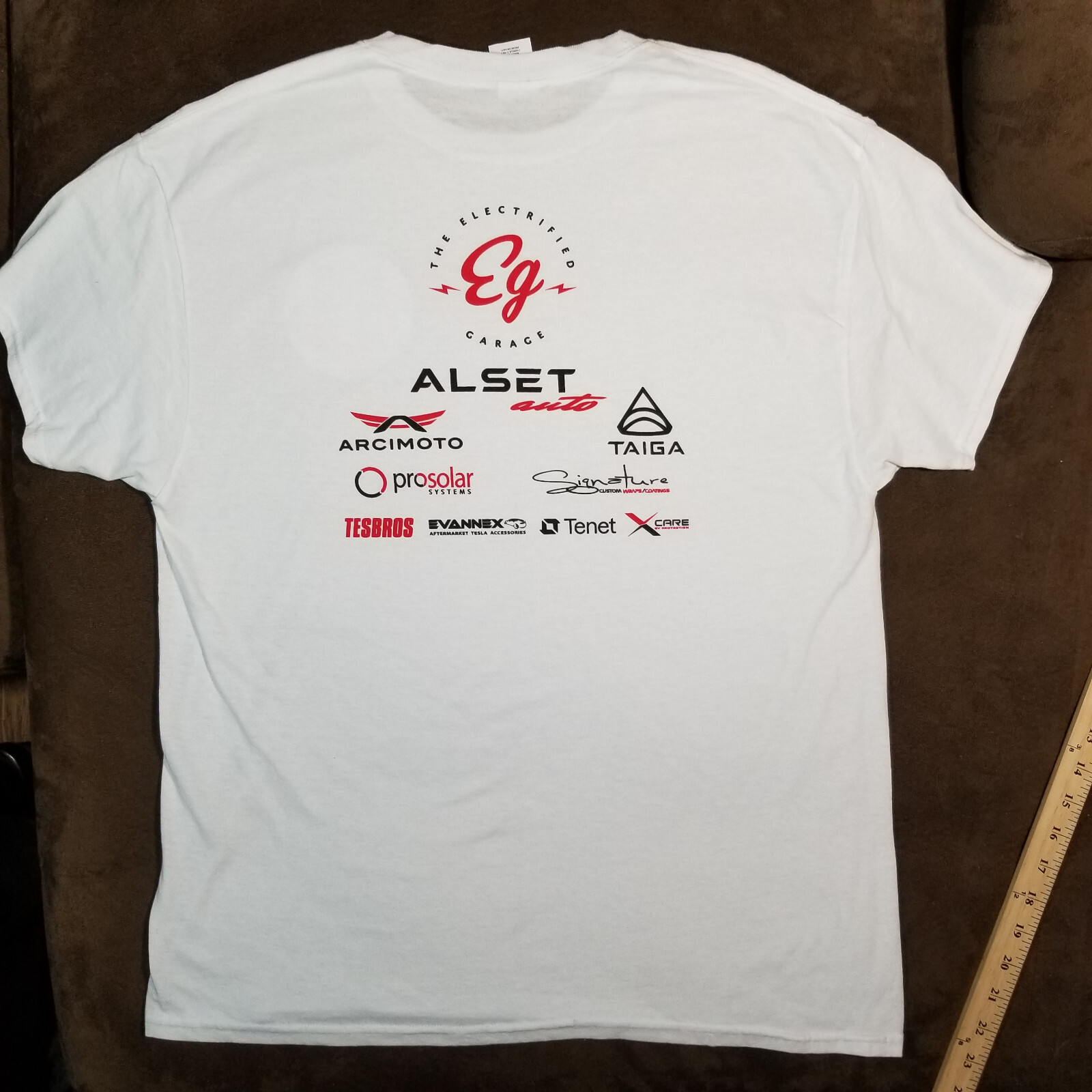 2022 FLORIDA TESLACON T-SHIRT MENS LARGE HANES ECOSMART TAG gallery
