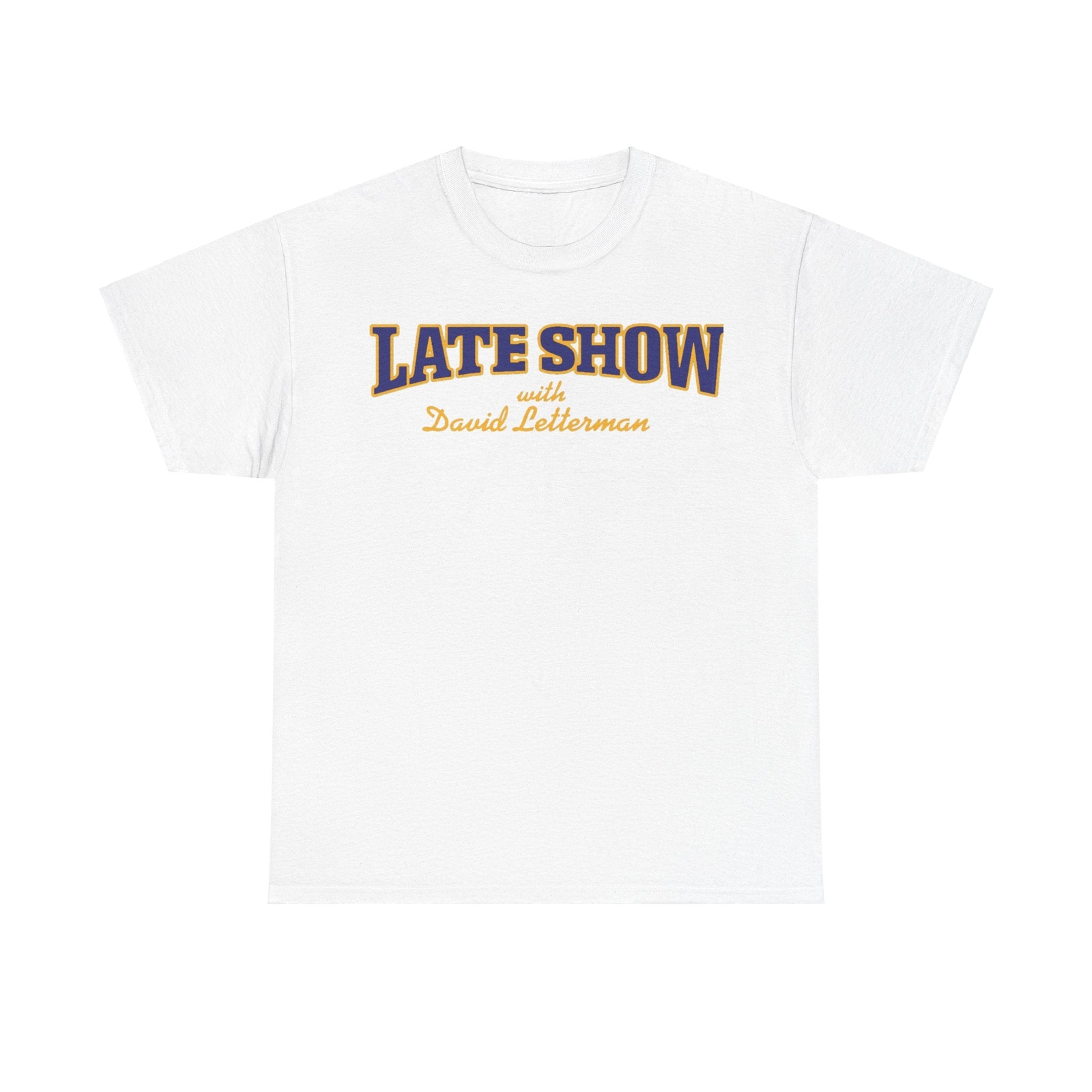 Late Show David Letterman TV Show Nostalgic T-shirt gallery