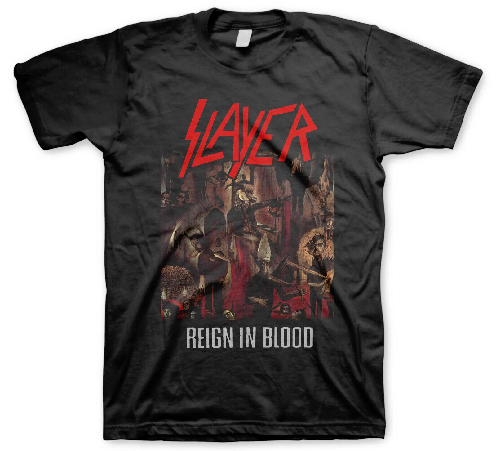 SLAYER cd cvr REIGN IN BLOOD Official SHIRT LRG New mercy awaits heaven seasons gallery