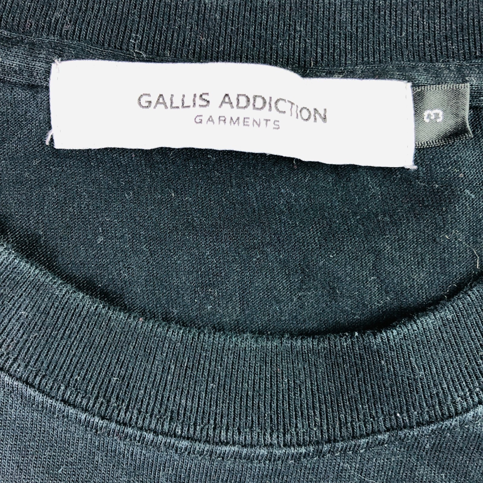 Gallis Addiction Men's Mona Lisa T-Shirt Black • Size 3 gallery