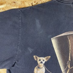 VTG 90s Taco Bell Here Lizard, Lizard, Lizard Black Single Stitch Shirt Size XL