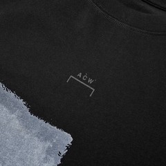 ACW Collage Printed A-COLD-WALL Crewneck Wash Dyed Cotton Short Sleeve T-shirt