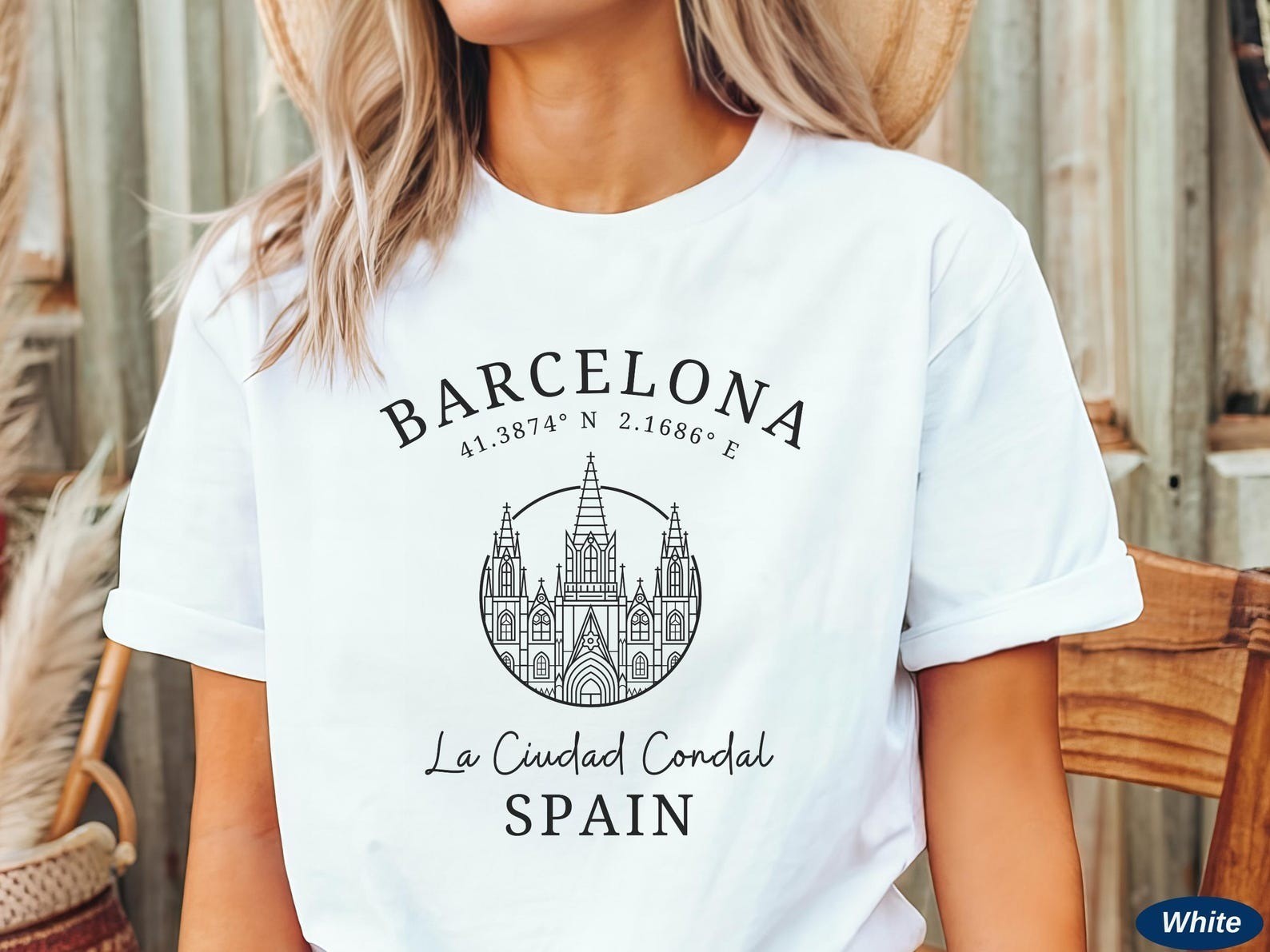 Barcelona Shirt Travel Gift for Spain Lover Trip Souvenir Tee gallery