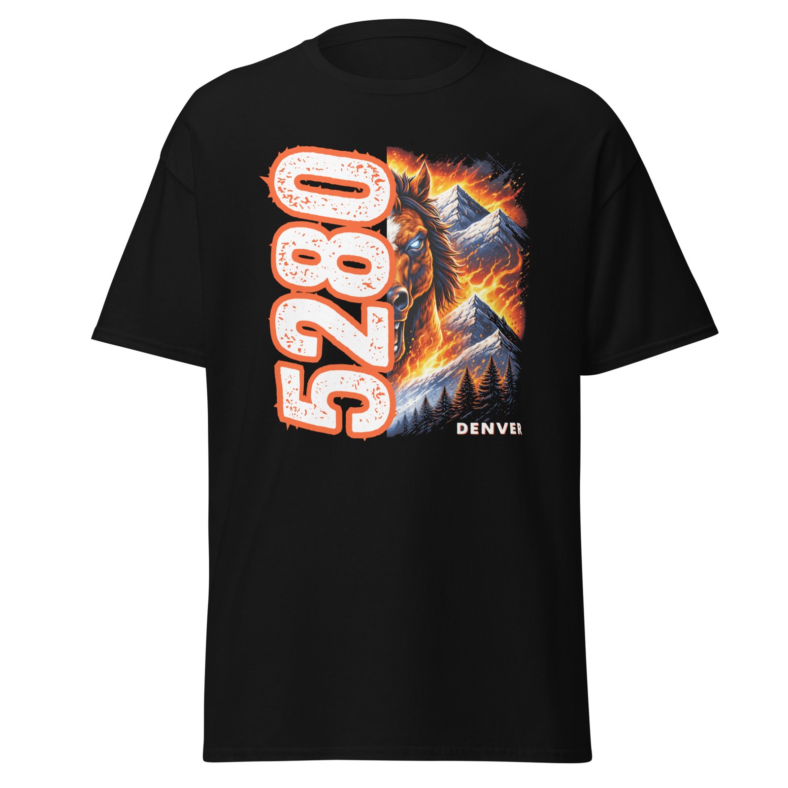 NEW Broncos Shirt 5280 MILE HIGH Broncos Fan Denver Football Unisex gallery