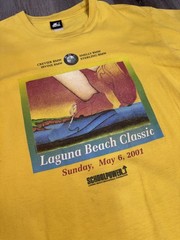 BMW Laguna x Starter Laguna Beach Classic Vintage Premium T-Shirts Mens Large