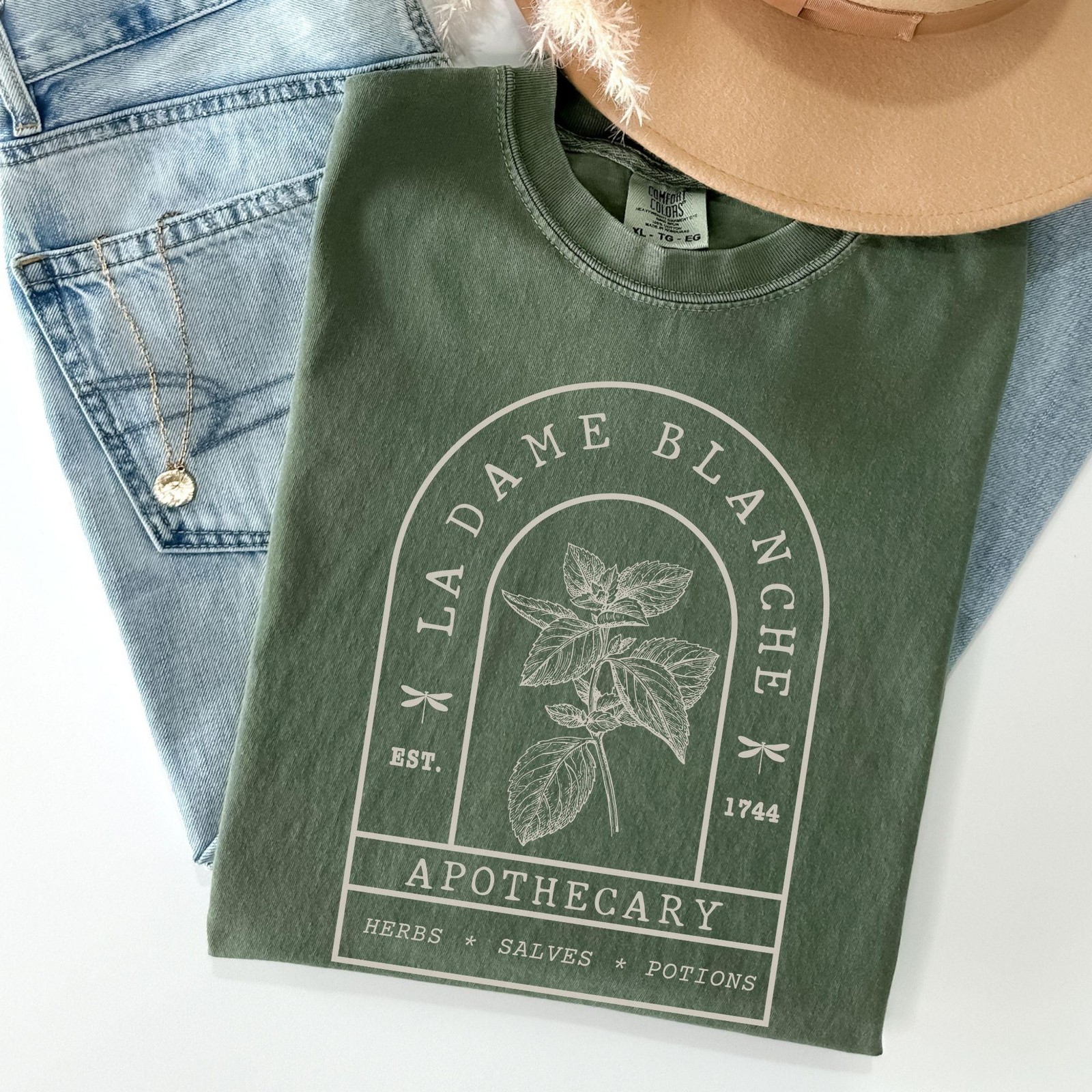 Outlander shirt Apothecary Outlander gifts bookish t shirt cottage core granola