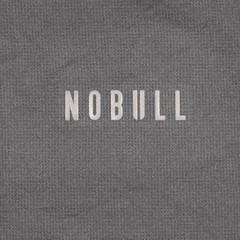 NOBULL Mens Workout Tech Tee Black Medium Chest Logo Gray Performance LIght