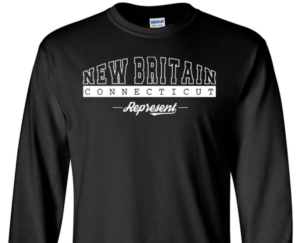 New Britain Connecticut State T-Shirt Long Sleeve Graphic Tee Unisex Apparel gallery
