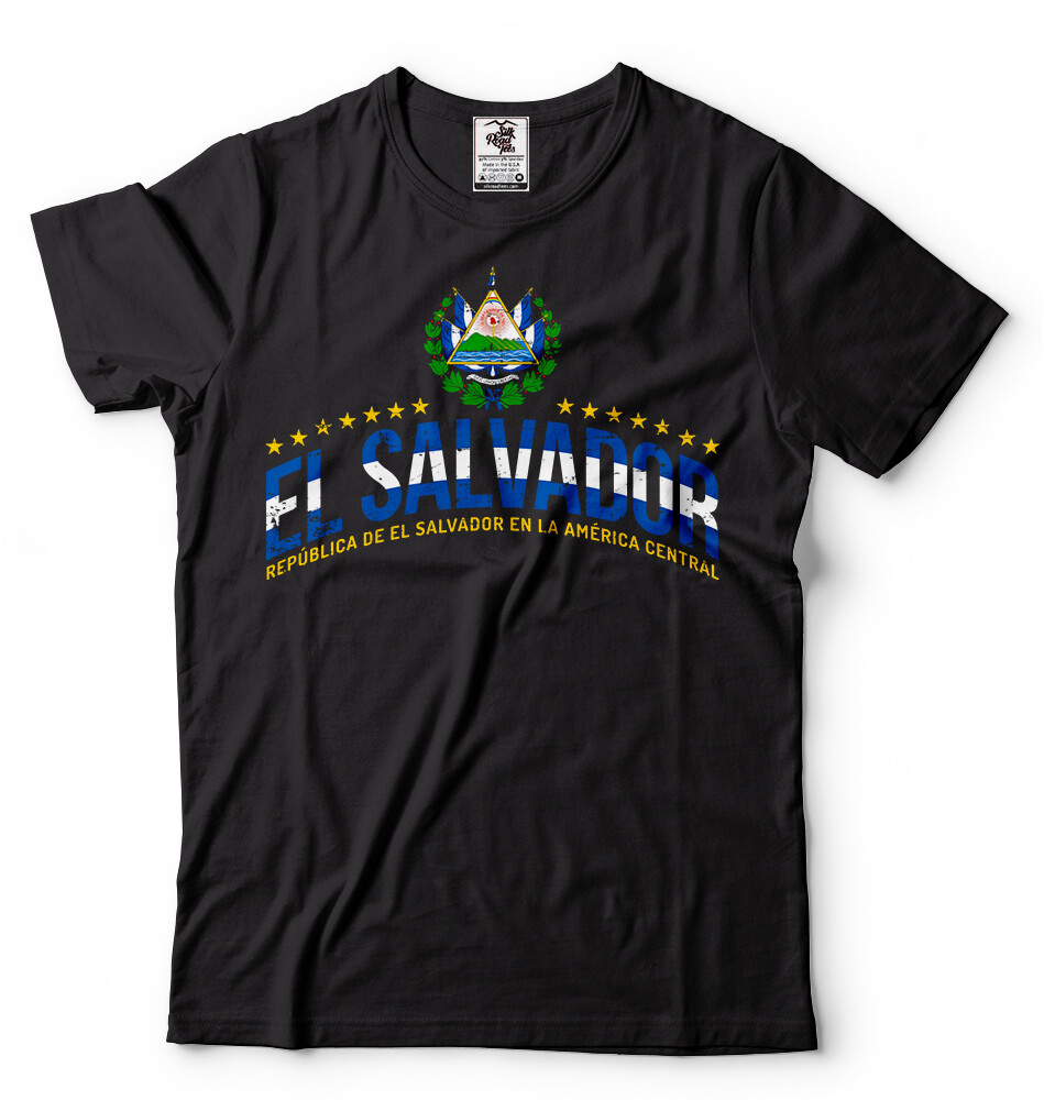 El Salvador T-shirt Salvadoran Heritage national Day Mens Unisex Tee Shirt Tee gallery