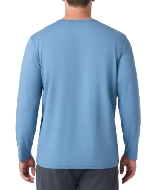 New Hang Ten Men’s Long Sleeve Sun Tee Shirt UPF 50+ Quick Dry Stretch NWT gallery