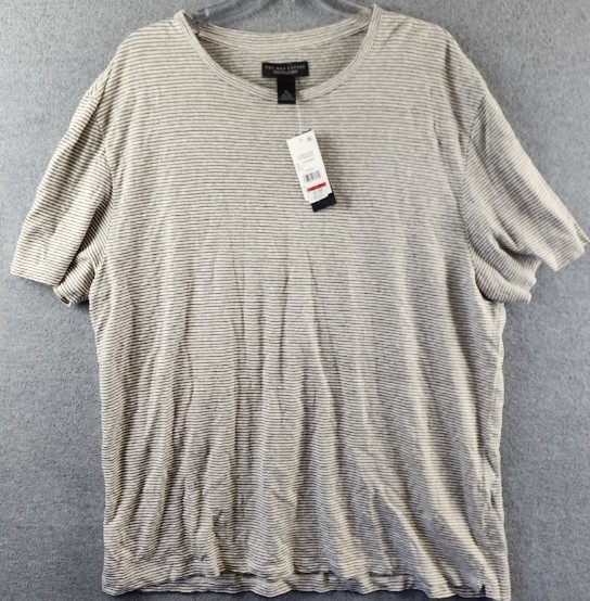 The Men's Store at Bloomingdale's Linen T-Shirt Men's XL Mermaid Striped gallery