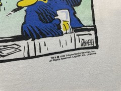 VTG Shoe Comic Designated Drinker Jeff MacNelly Single Stitch T-shirt XL 90s