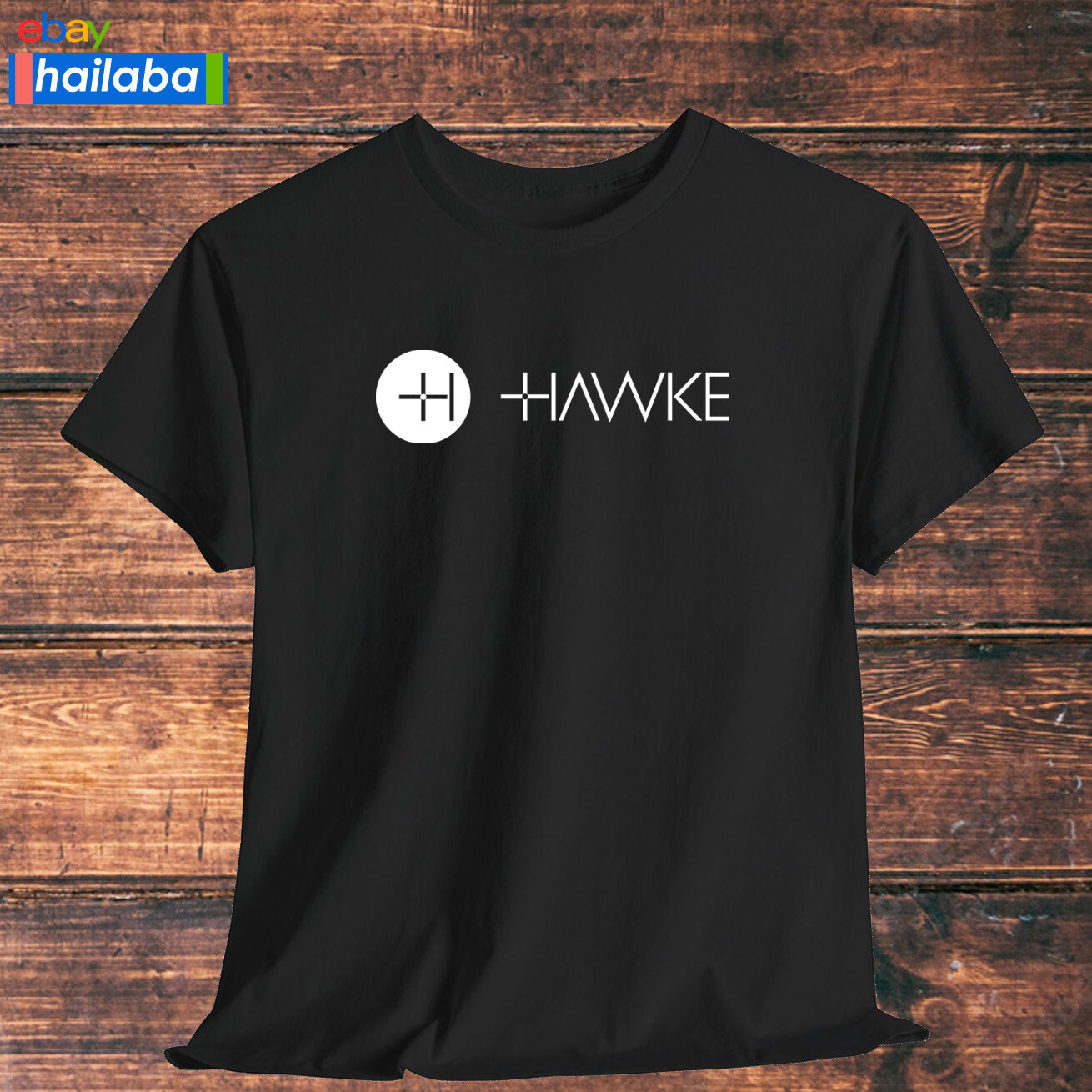 Hawke Optics Guns Firearms Logo Black/Navy/Grey/White/Orange T-Shirt S-5XL gallery