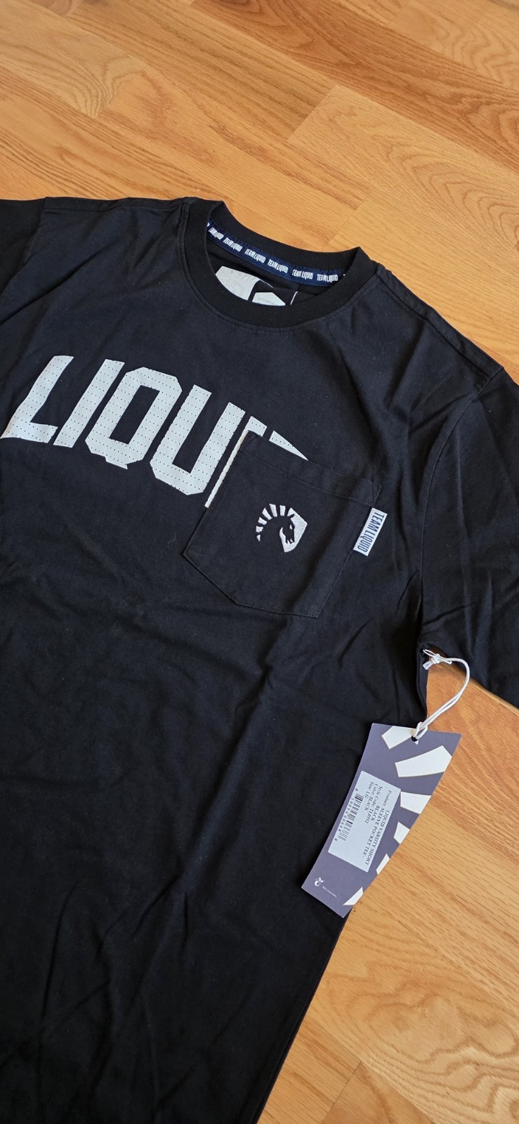Team Liquid Europe Varsity Men's Short Sleeve Pocket Tee Brand New - Size Large gallery