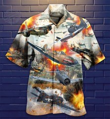 Mens Button Down Red Plain Solid Color Beach Hawaiian Novelty Holiday Shirt