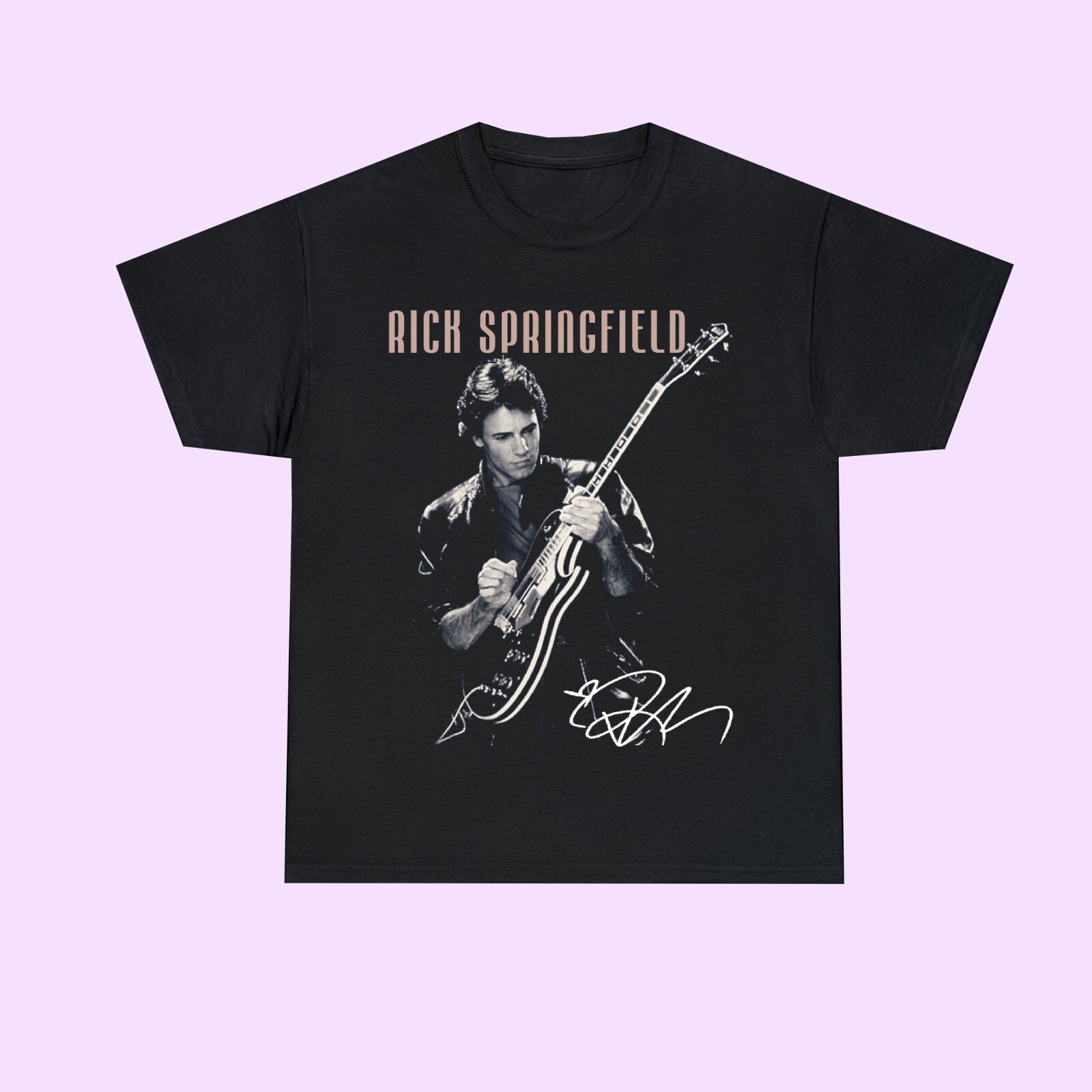 Rick Springfield signature design Gift For Fans Unisex All Size Shirt 1V2477