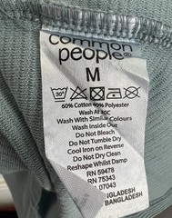 Common People Ottoman GD Tee Men’s Size Large Sage New with Tags
