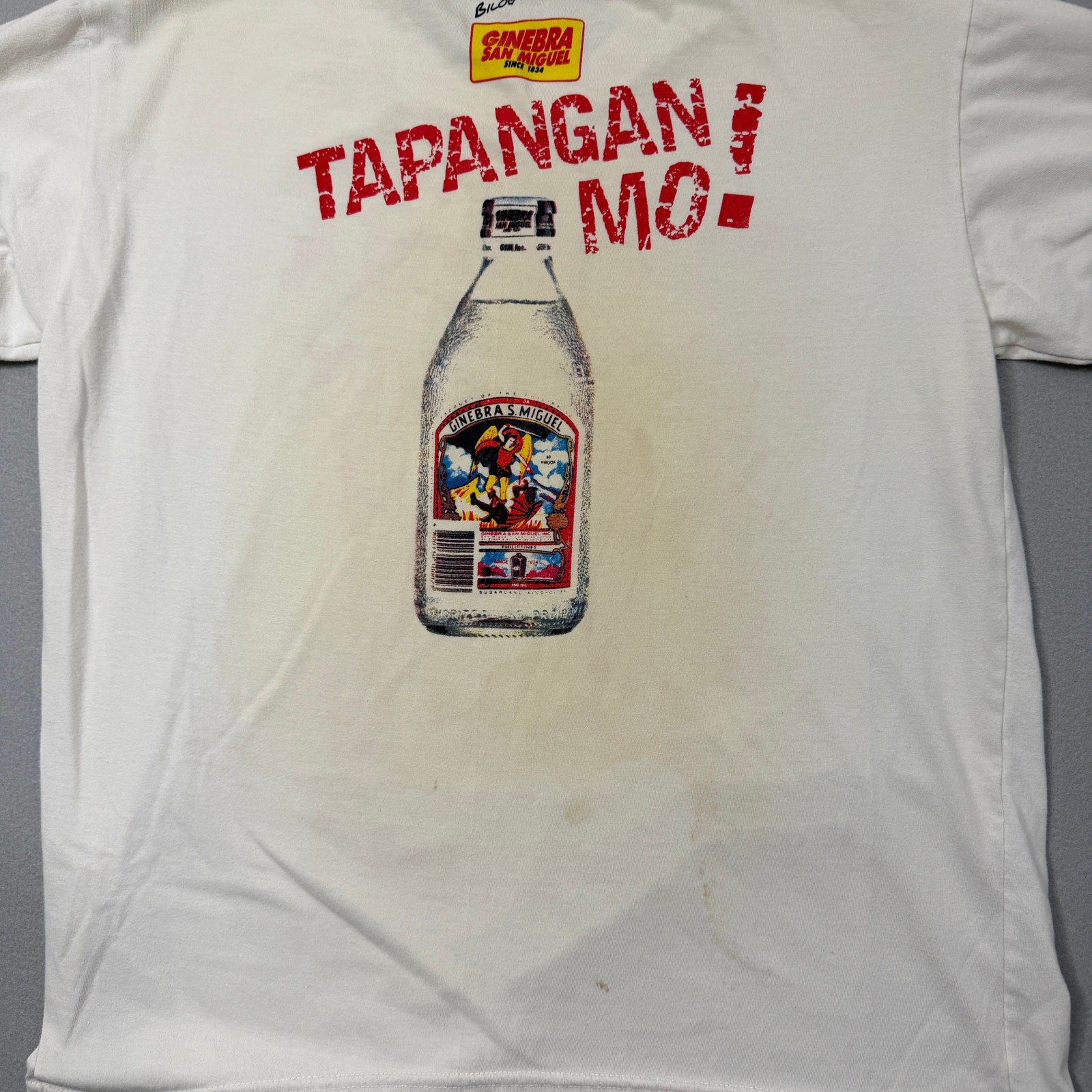 Vintage Barangay Ginebra Kings PBA Philippine Cup Champions Shirt Medium 2007 gallery