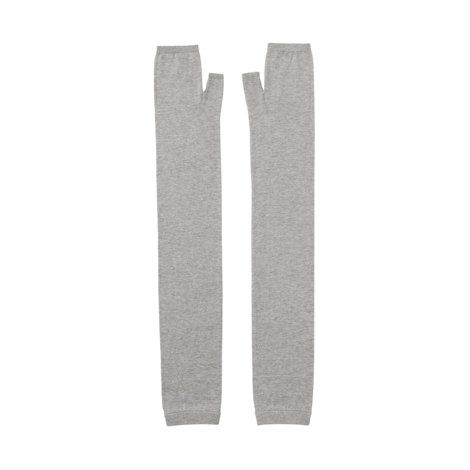 MUJI UV-cut high-twist cotton arm covers, long, unisex, adult, DC0DRA6S, gray, 9 gallery