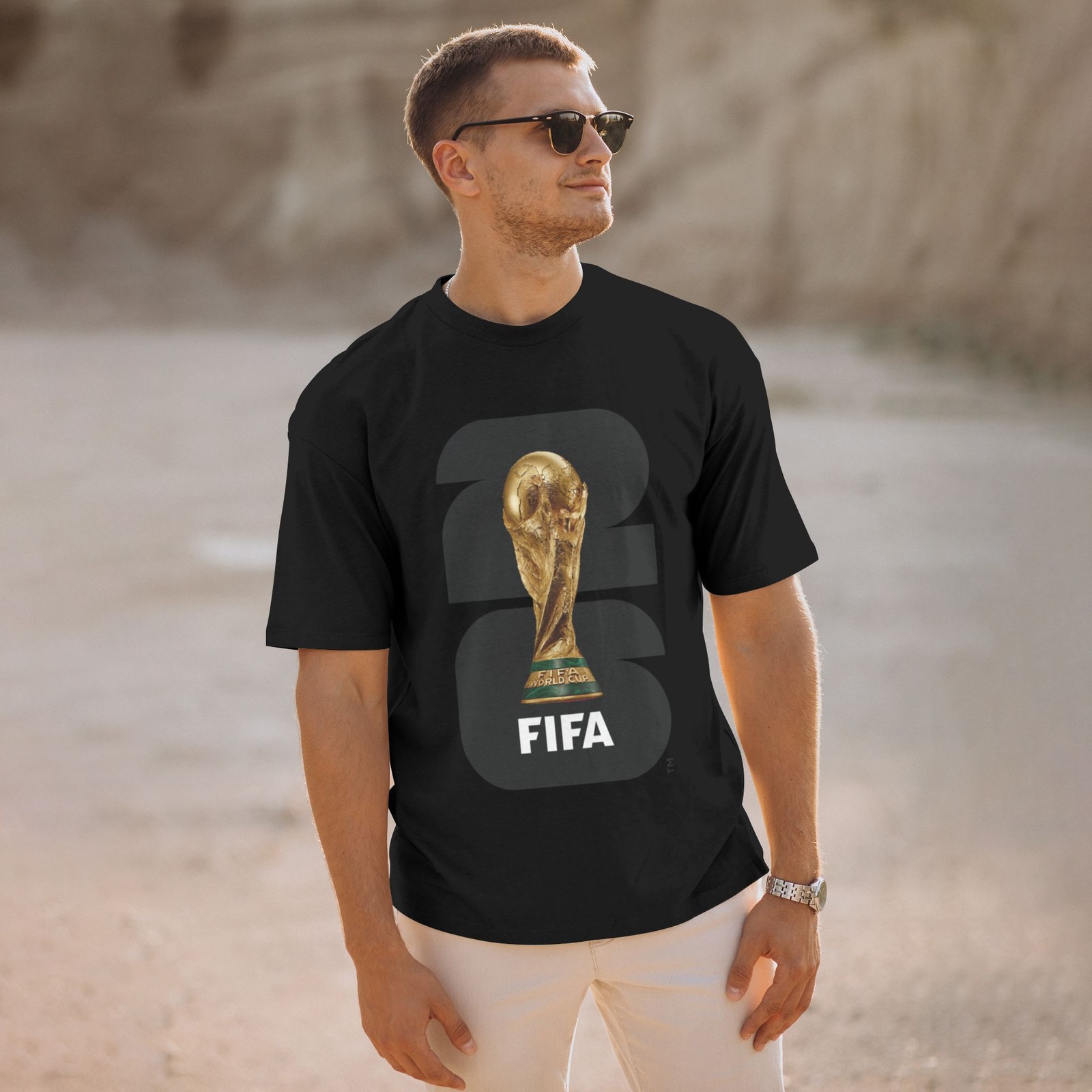 2026 FIFA World Cup 26 Trophy Graphic Unisex T-Shirt SIZE S-5XL gallery