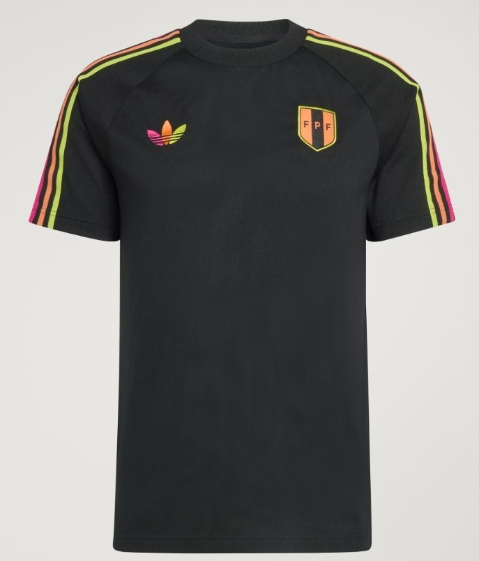 adidas Men's Soccer Peru T-Shirt DNA Seleccion de Futbol FPF 2026 XL gallery