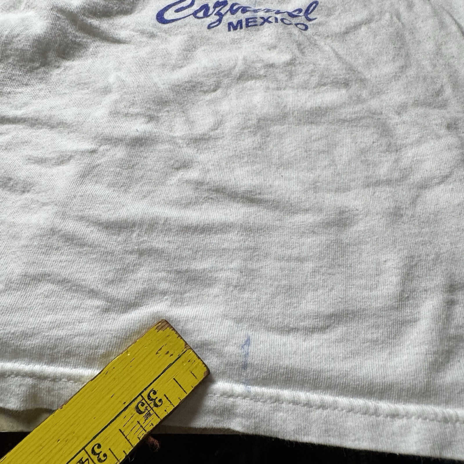 Vintage Cozumel Mexico Tropical Fish T-Shirt M M&O Knits Made In Mexico gallery
