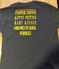 Nirvana Smiley Face shirt. Vintage 1992. No Tag Size Large.