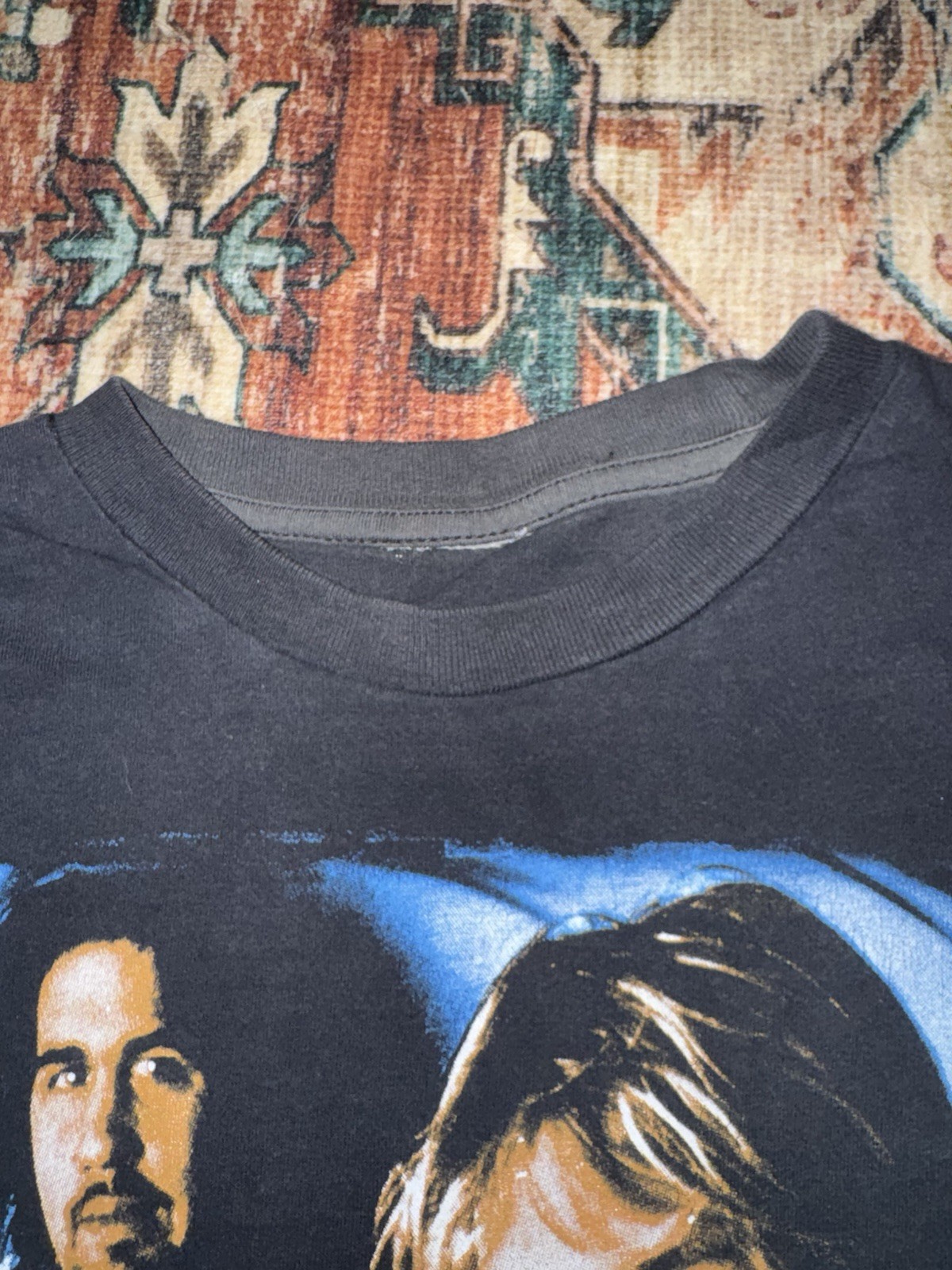 90s Euro Nirvana MTV Unplugged Live Set List T-Shirt Size L gallery