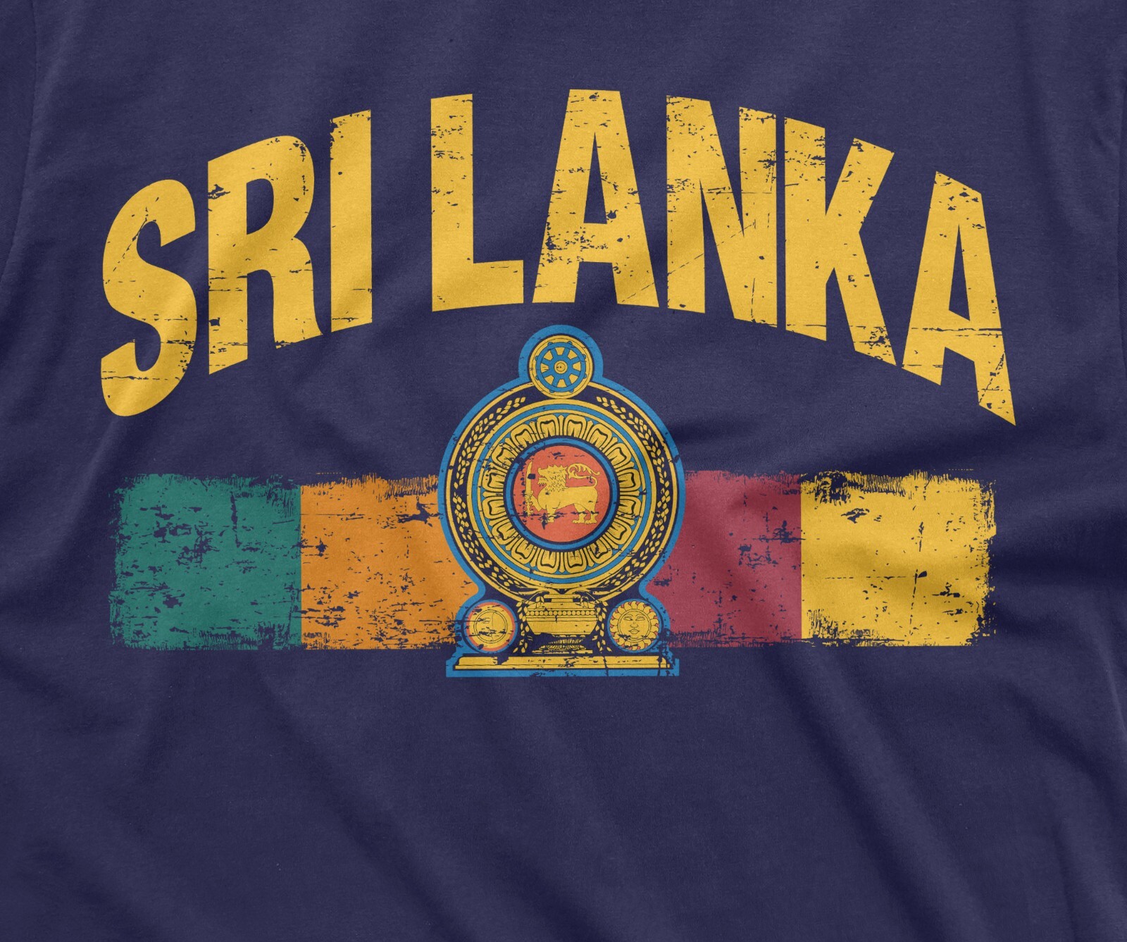 Sri Lanka T-shirt National Patriotic Sri Lankan Tee Shirt Mens Womens Tee gallery